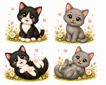 Highland Sweethearts™ Smokey & Bear Sticker Set